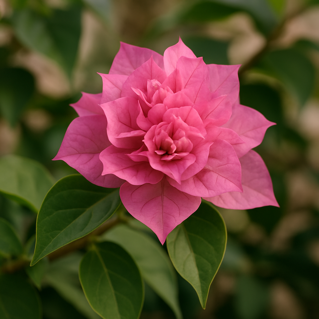 Bugenvilija Double Pink detalj