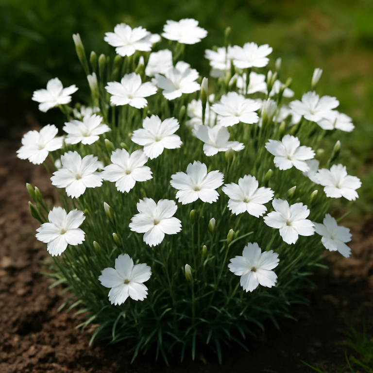 Dianthus deltoides “Albus”