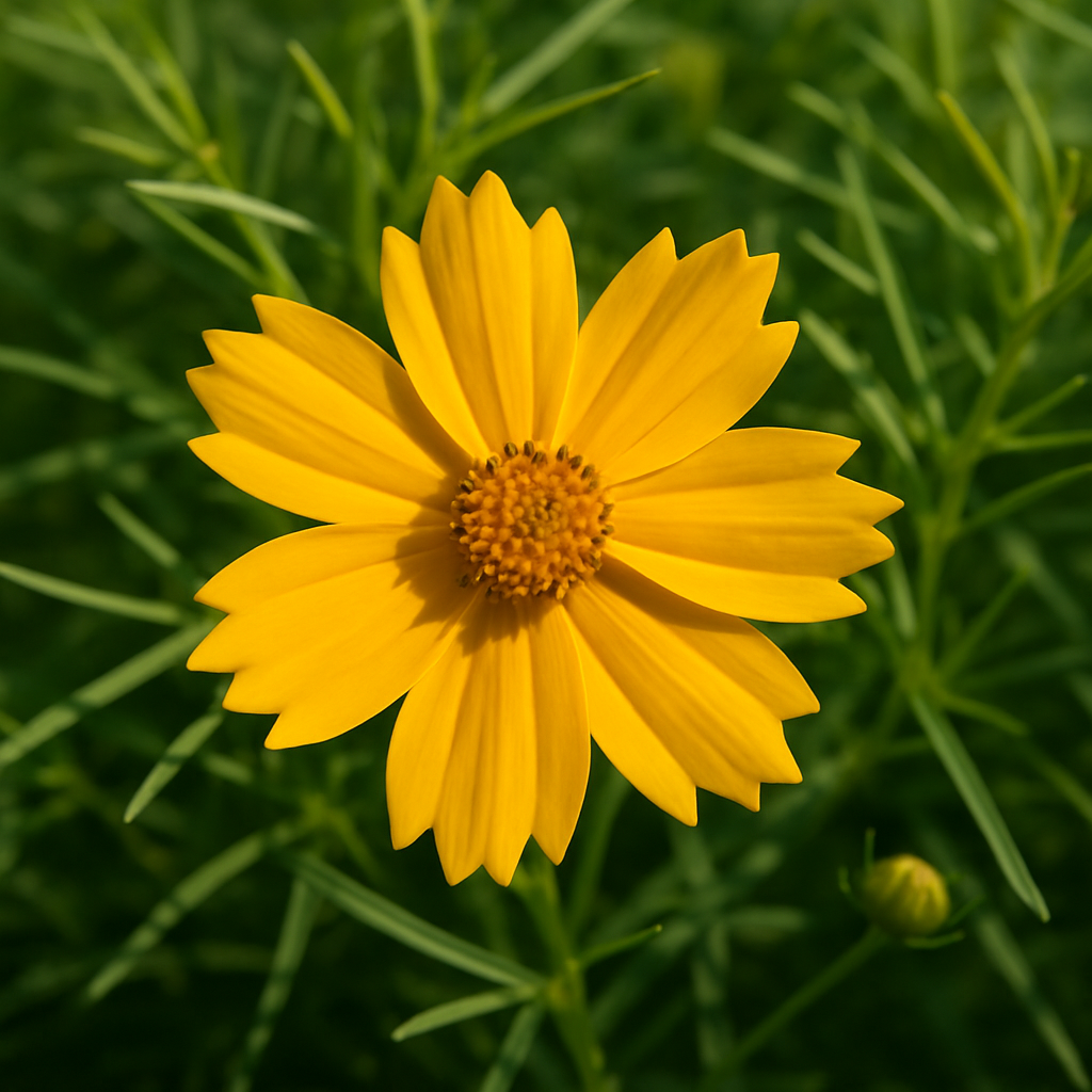 Koreopsis Zagreb - Coreopsis verticillata Zagreb detalj